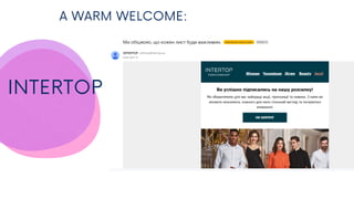INTERTOP
A WARM WELCOME:
 