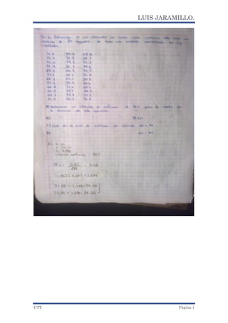 LUIS JARAMILLO.
UTT Página 1