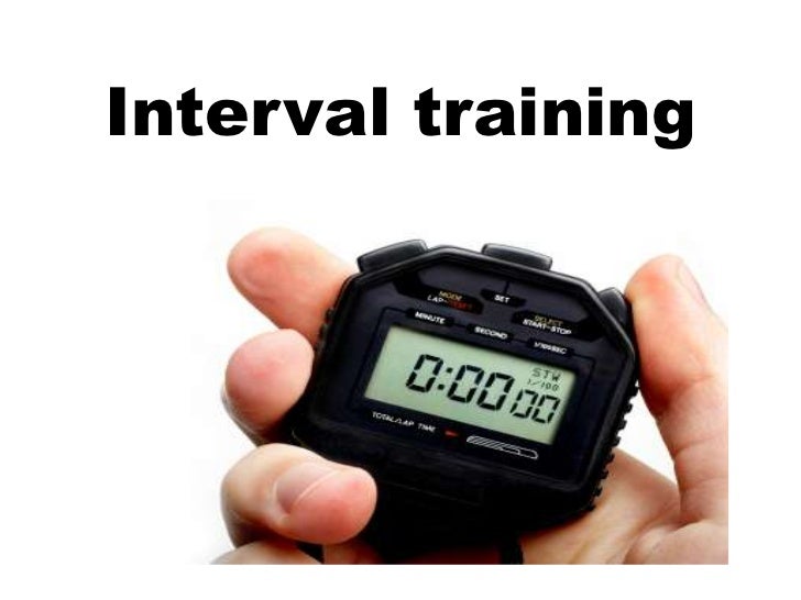 Resultado de imagen de sistema de entrenamiento de interval training
