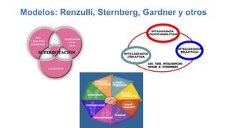 Modelos: Renzulli, Sternberg, Gardner y otros

 