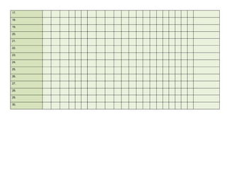 17.
18.
19.
20.
21.
22.
23.
24.
25.
26.
27.
28.
29.
30.
 
