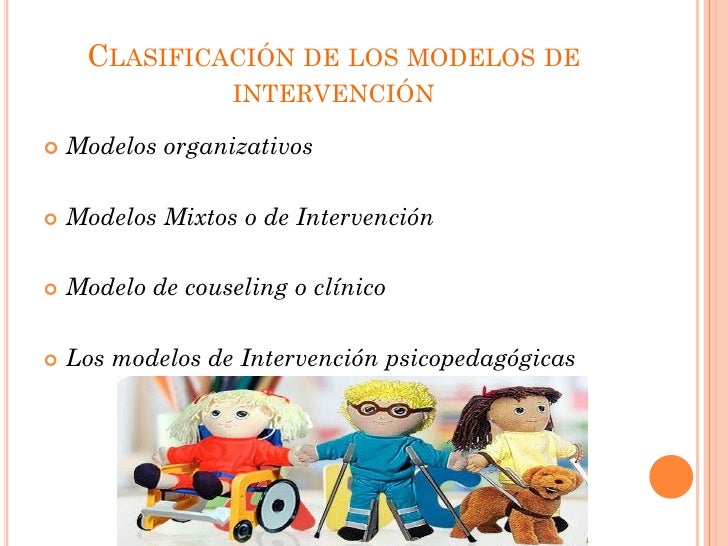 Intervención psicopedagógica