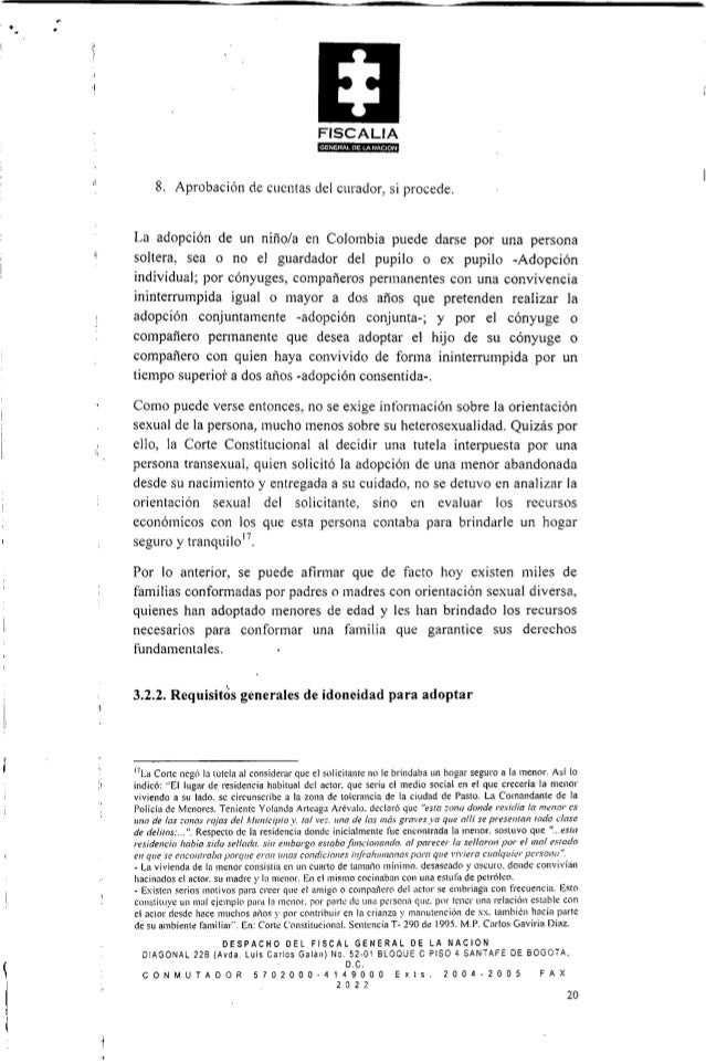 Intervencion publica de la fiscalia general proceso nro 