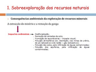 A utilização dos combustíveis fósseis tem graves consequências ambientais. 