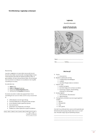 57
10.6.Workshop: logboekje ontwerpen
 