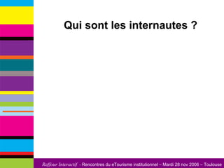 Qui sont les internautes ? 