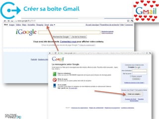 Créer sa boîte Gmail
 
