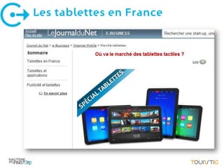 Les tablettes en France
 