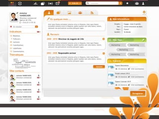 • 
• 
• 
• 
• 
• 
• 
• 

Communication & Fluidité
Organisation & Process
Collaboration & Capitalisation
Innovation & Idéat...