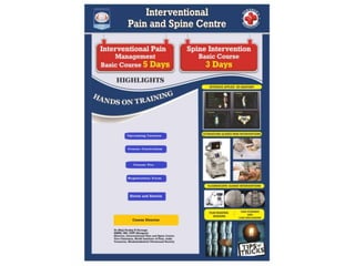 Pain Course Introduction Interventional pain and spine courses | PPTX