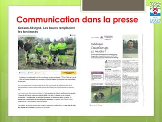 Communication dans la presse
 
