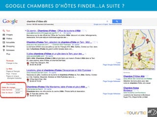 GOOGLE CHAMBRES D’HÔTES FINDER…LA SUITE ?




                                        111
 