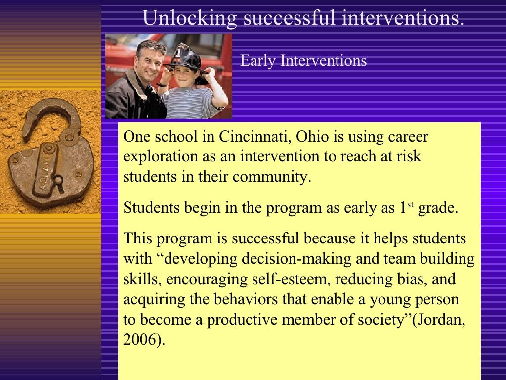 Interventions For Students Who Are At Risk