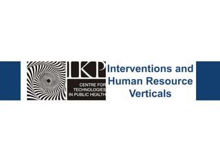 Interventions and
Human Resource
     Verticals
 