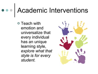 Interventions for at risk students power point | PPT