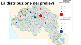 La distribuzione dei prelievi
 