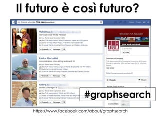 Il futuro è così futuro?

#graphsearch
https://www.facebook.com/about/graphsearch

 