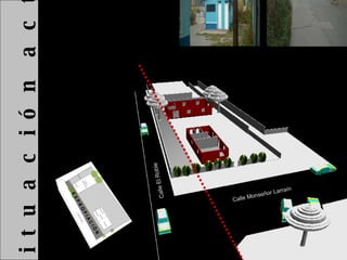 A .   S i t u a c i ó n  a c t u a l Calle Monseñor Larraín Calle El Roble 