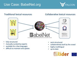 Use Case: BabelNet.org
 