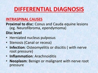 Intervertebral disc prolapese Slide 43