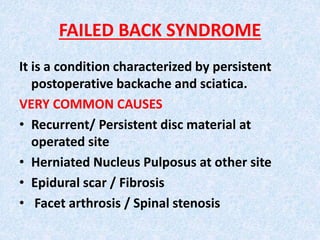 Intervertebral disc prolapese Slide 64