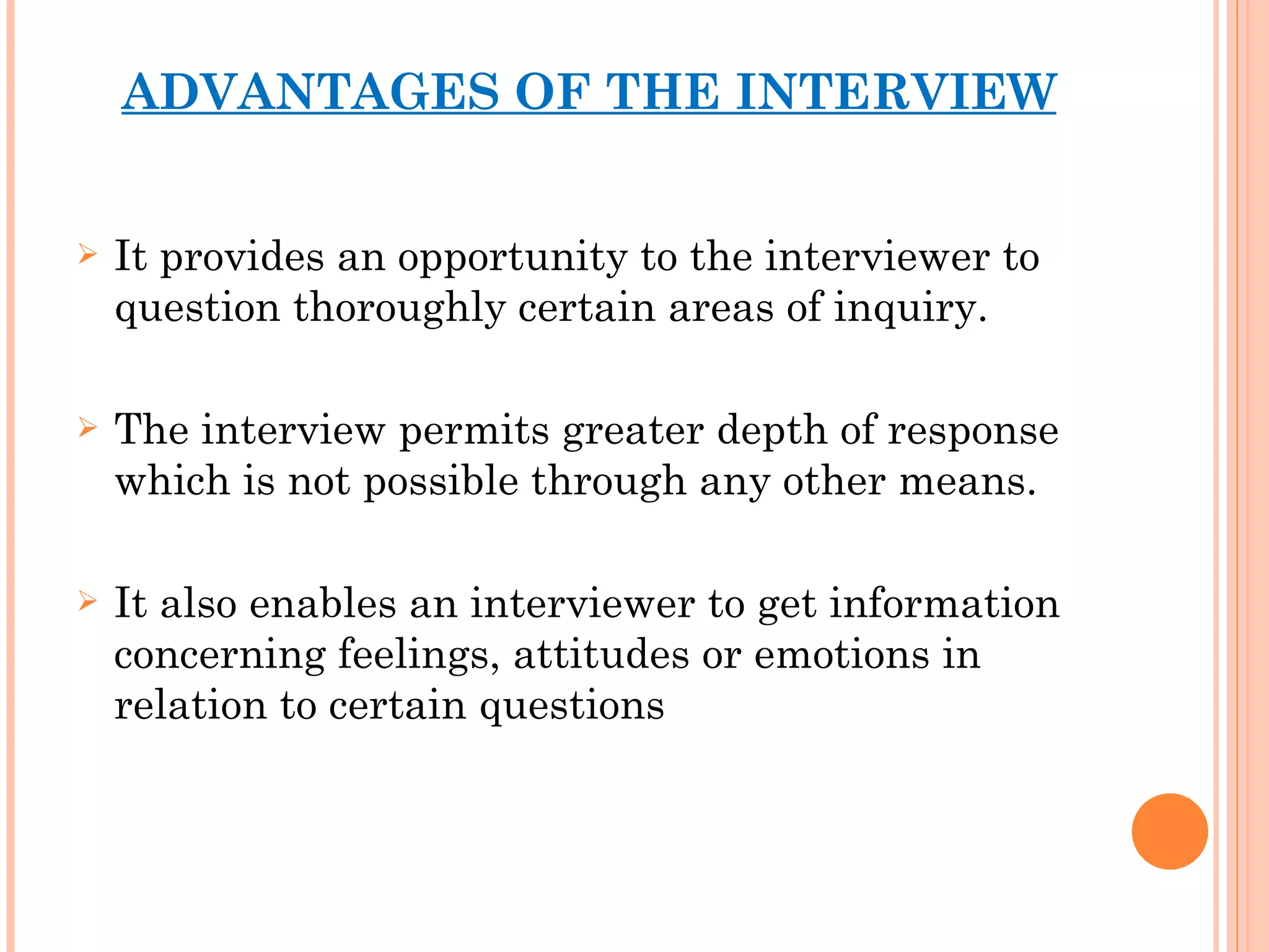 Interview | PPT