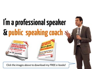 Click the images above to download my FREE e-books!
 