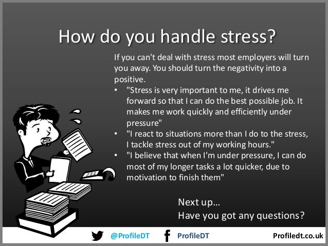 how to handle an interview