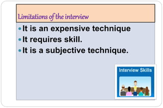 Interview technique | PPTX