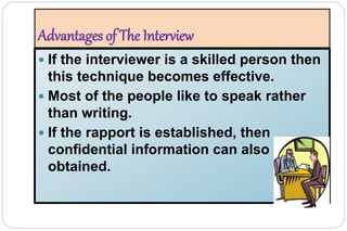 Interview technique | PPTX