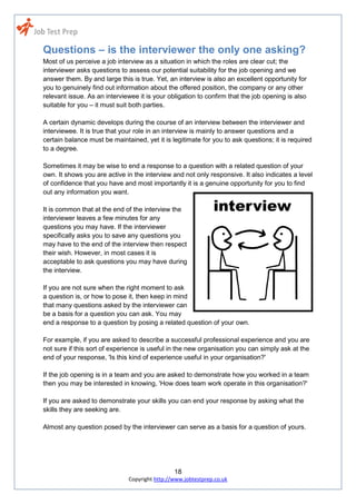 Interview Preparation Guide | PDF