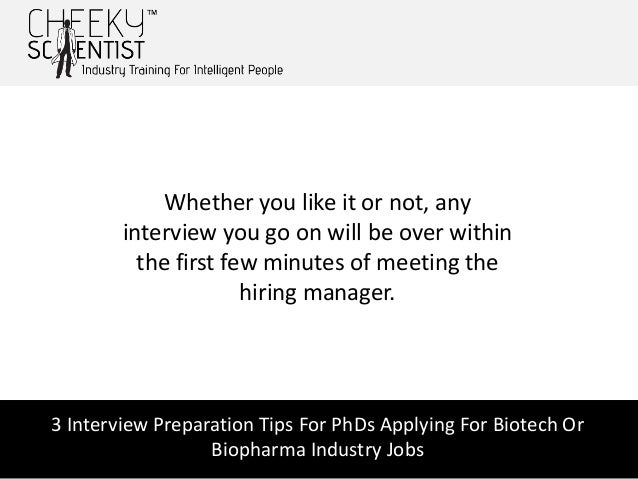 5 tips for a successful job interview
