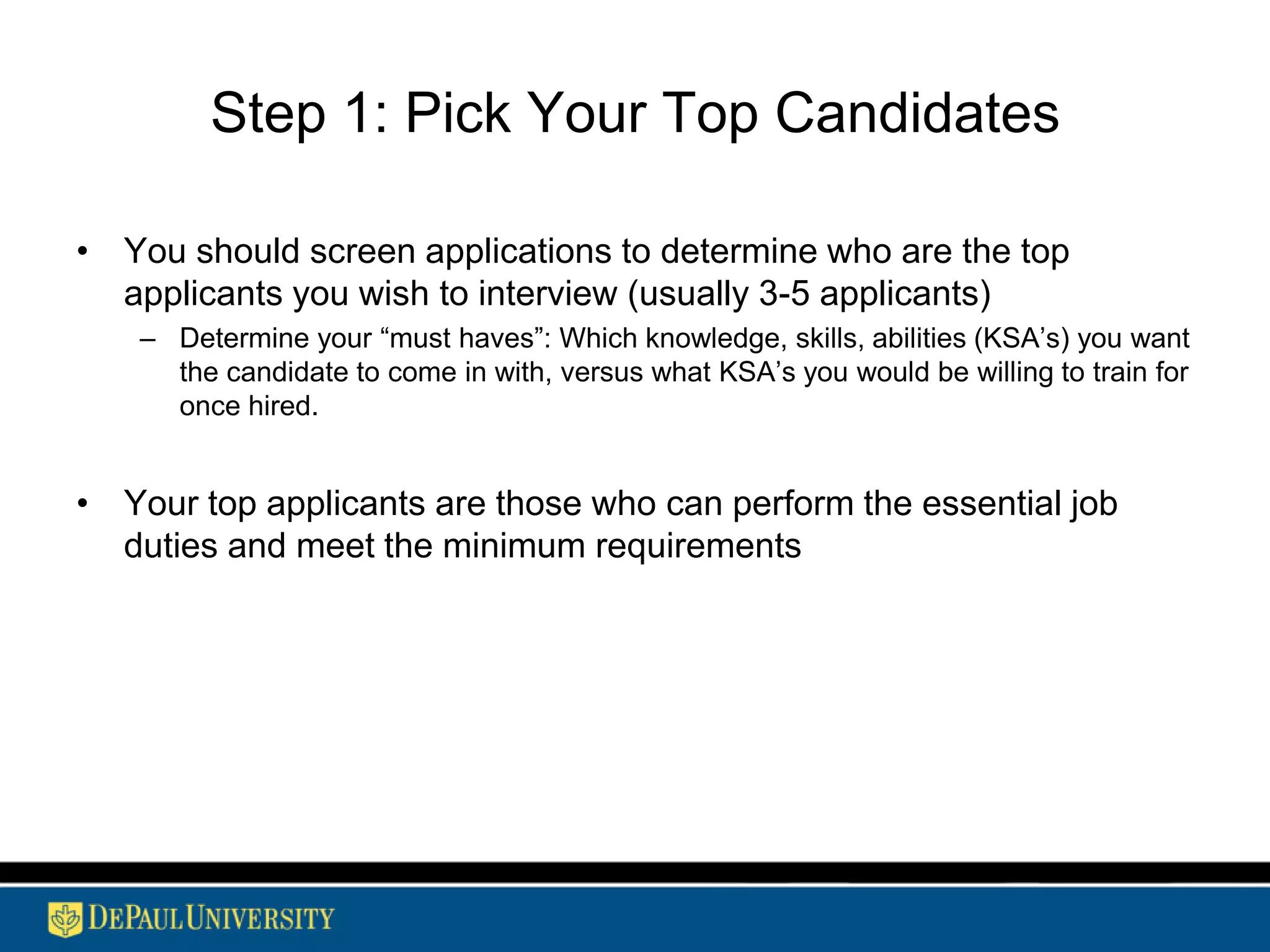 Step 3 Create Interview Questions