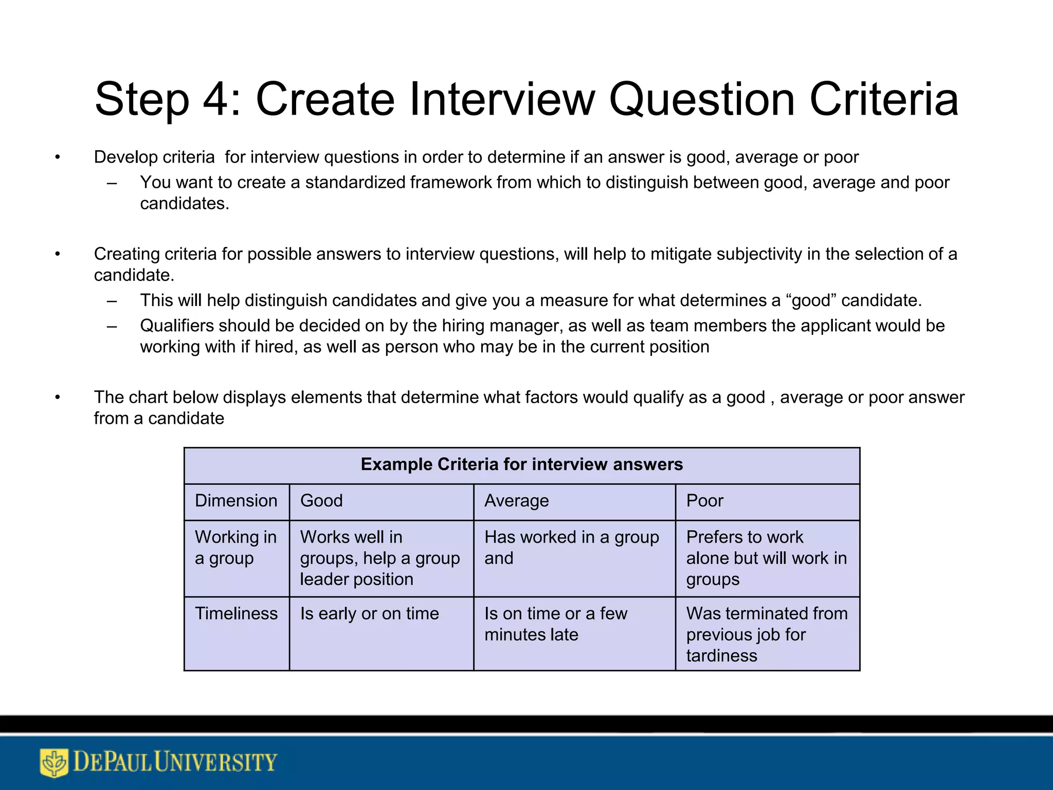 Phase 1: Before the Interview