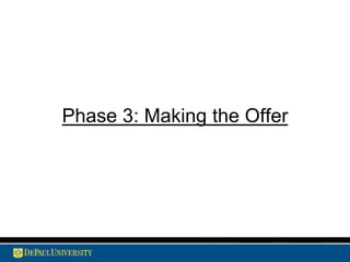 Phase 2: The In-Person Interview