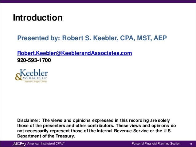Interview with Team Who Wrote Net Investment Income Tax Slide 3