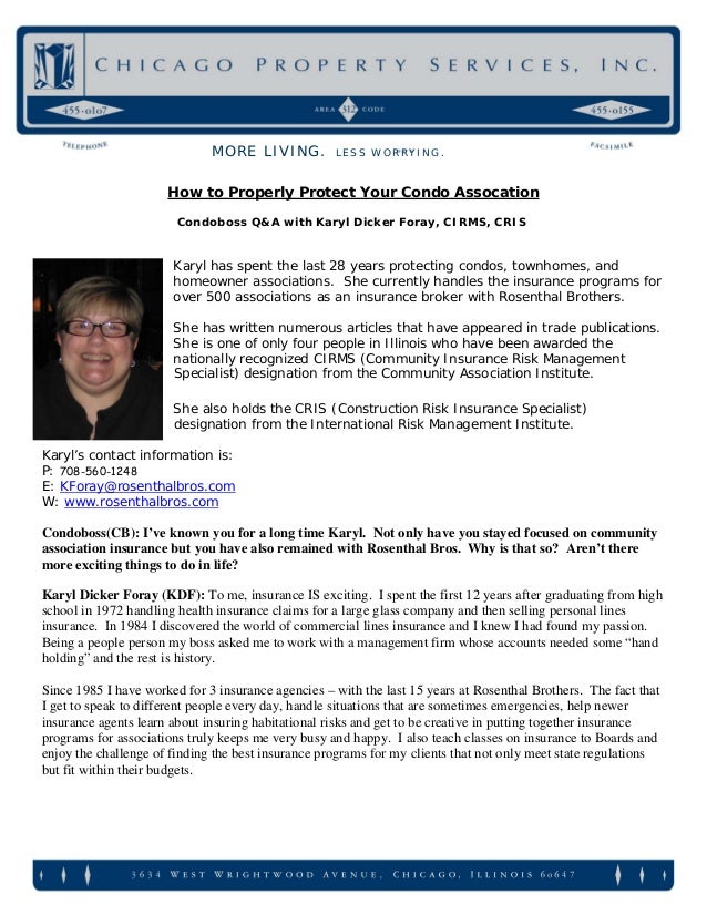 Condoboss Q&A 4 How to properly protect condo associations