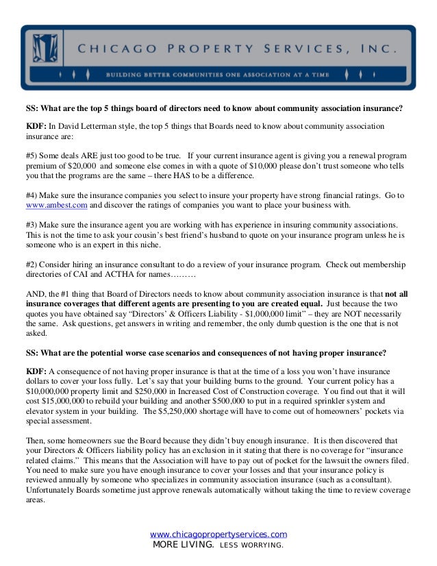 Condoboss Q&A 4 How to properly protect condo associations