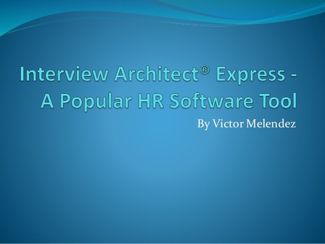 lominger interview architect
