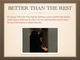 Interview: caption By Caitlyn Barnes PPT