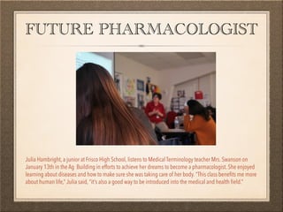 Interview: caption By Caitlyn Barnes PPT