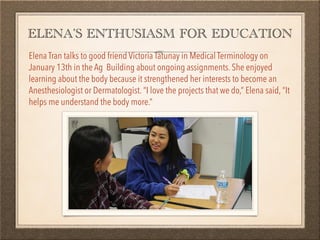 Interview: caption By Caitlyn Barnes | PPT