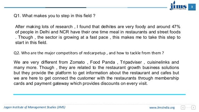 an interview of an entrepreneur information