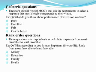 Interview, enquiry forms & schedules by ritu swarnakar | PPTX
