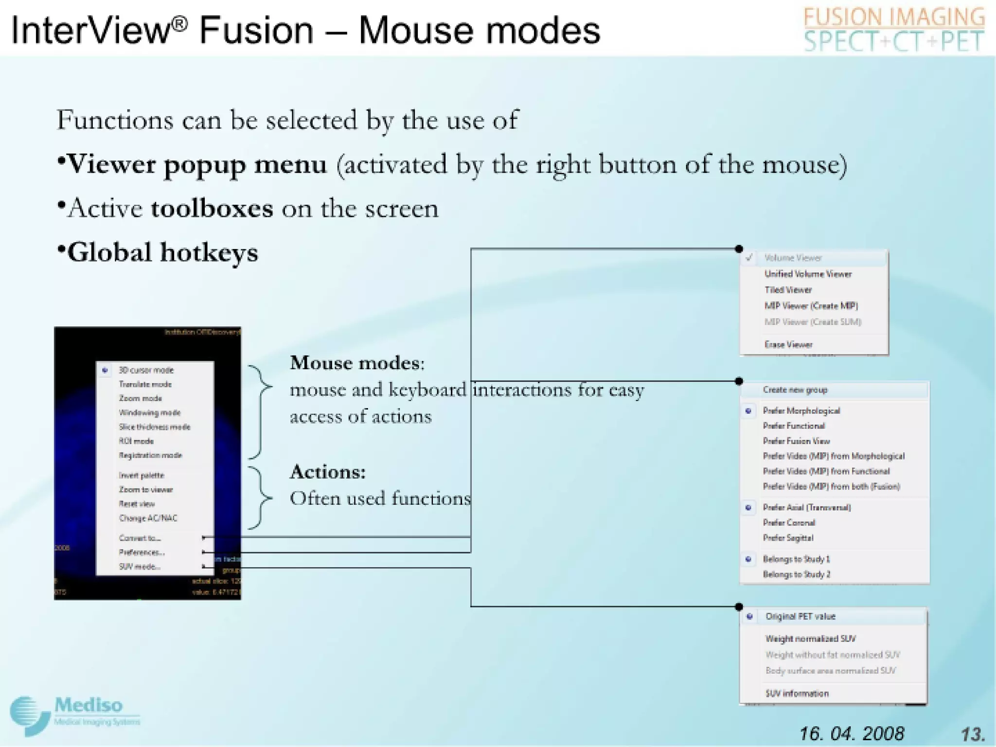 Inter View Featuring Modality Fusion