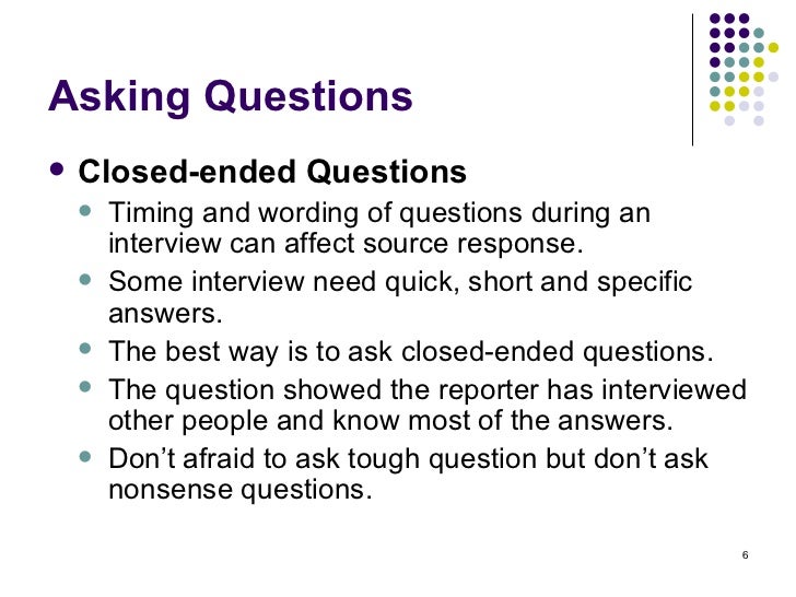 Interviewing