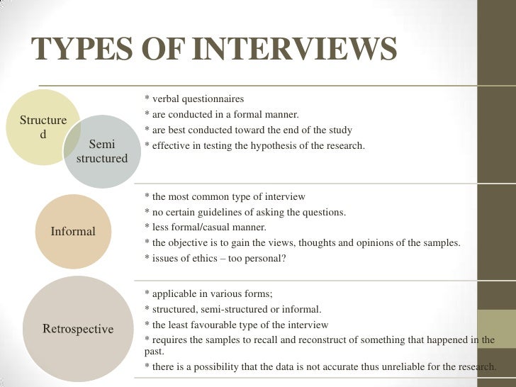 interviewing interviewing strategies
