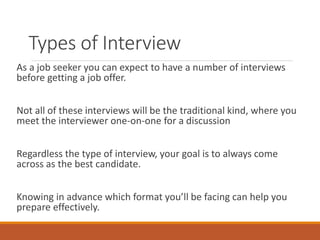 Interviewing | PPTX