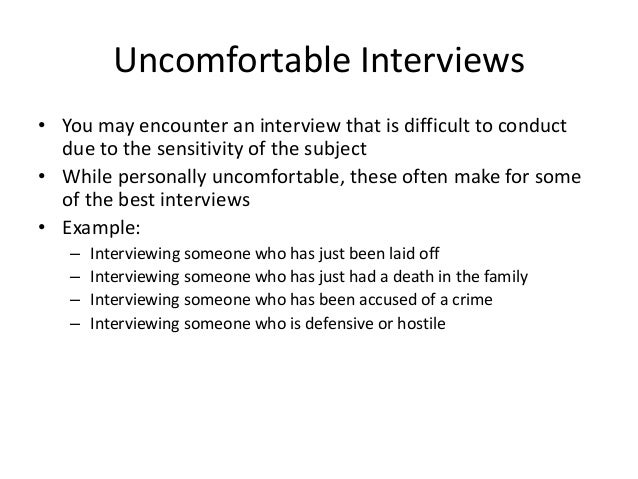 interviewing tips