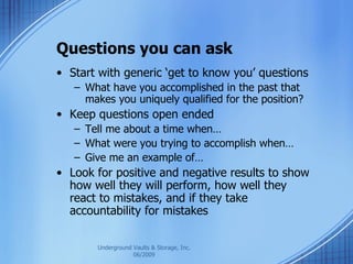 Interviewing And Hiring | PPT